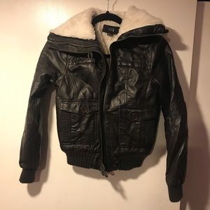 Bomber Jacket with fur